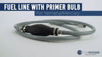 Fuel Line Kit for Mercury Marine Boat (3/8-Inch x 6-Foot, EPA/CARB)
