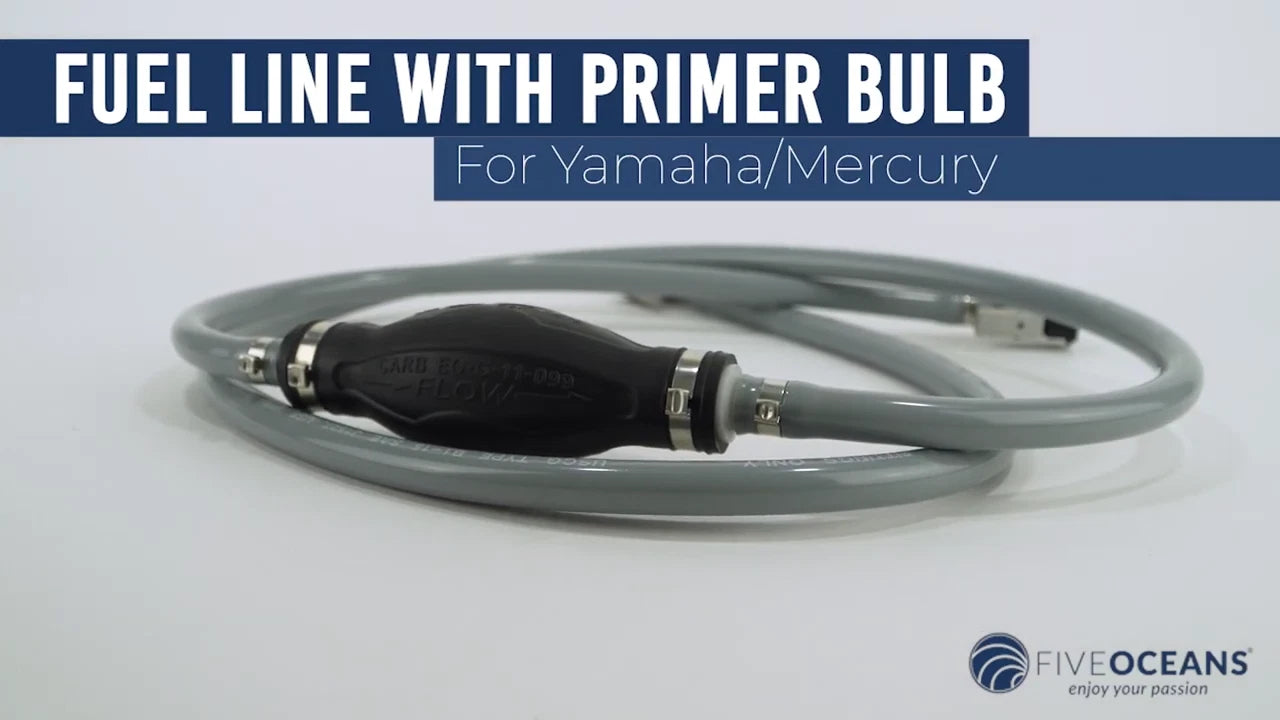 Fuel Line Kit for Mercury Marine Boat (3/8-Inch x 6-Foot, EPA/CARB)