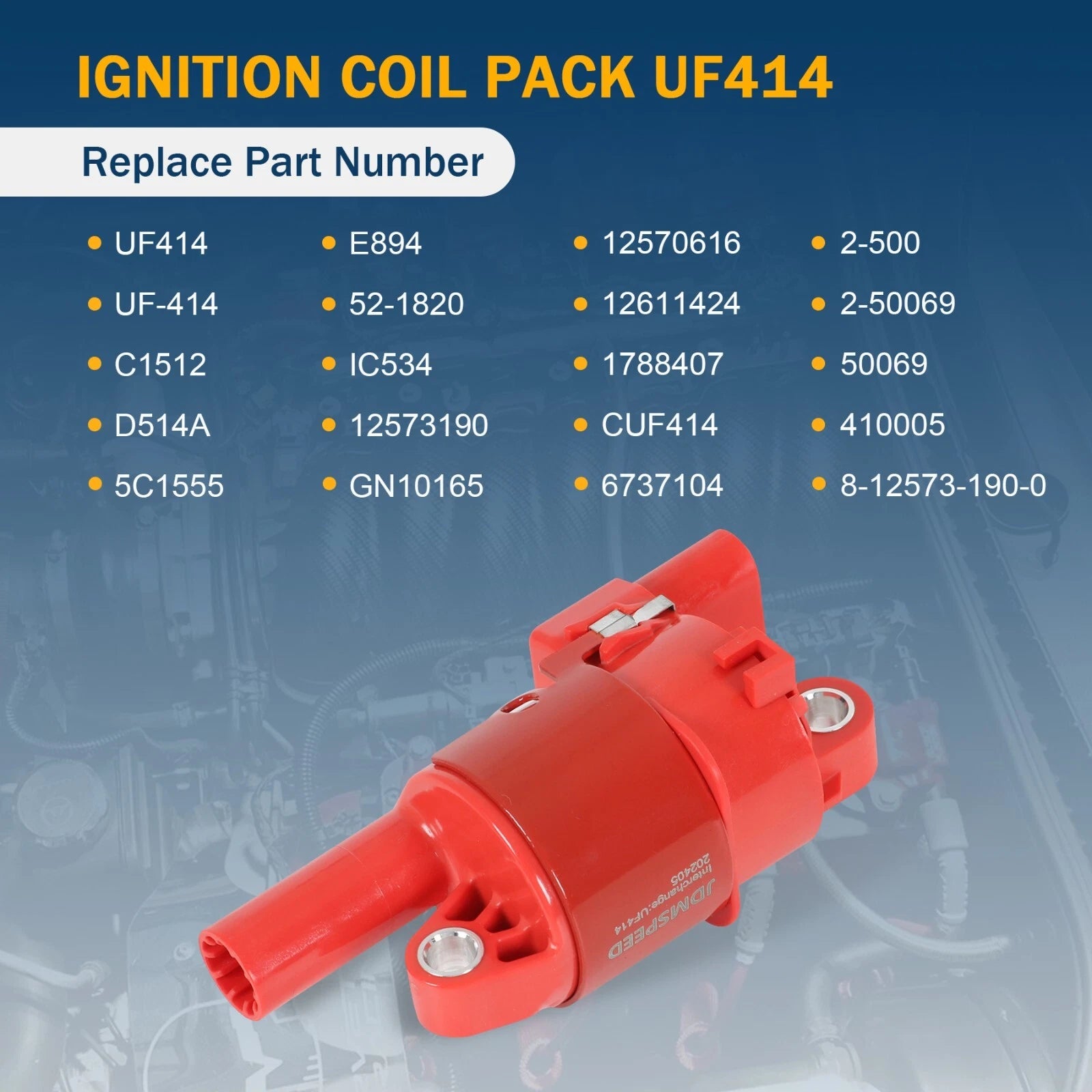 Set of 8 Ignition Coils for Buick Cadillac Chevy GMC
