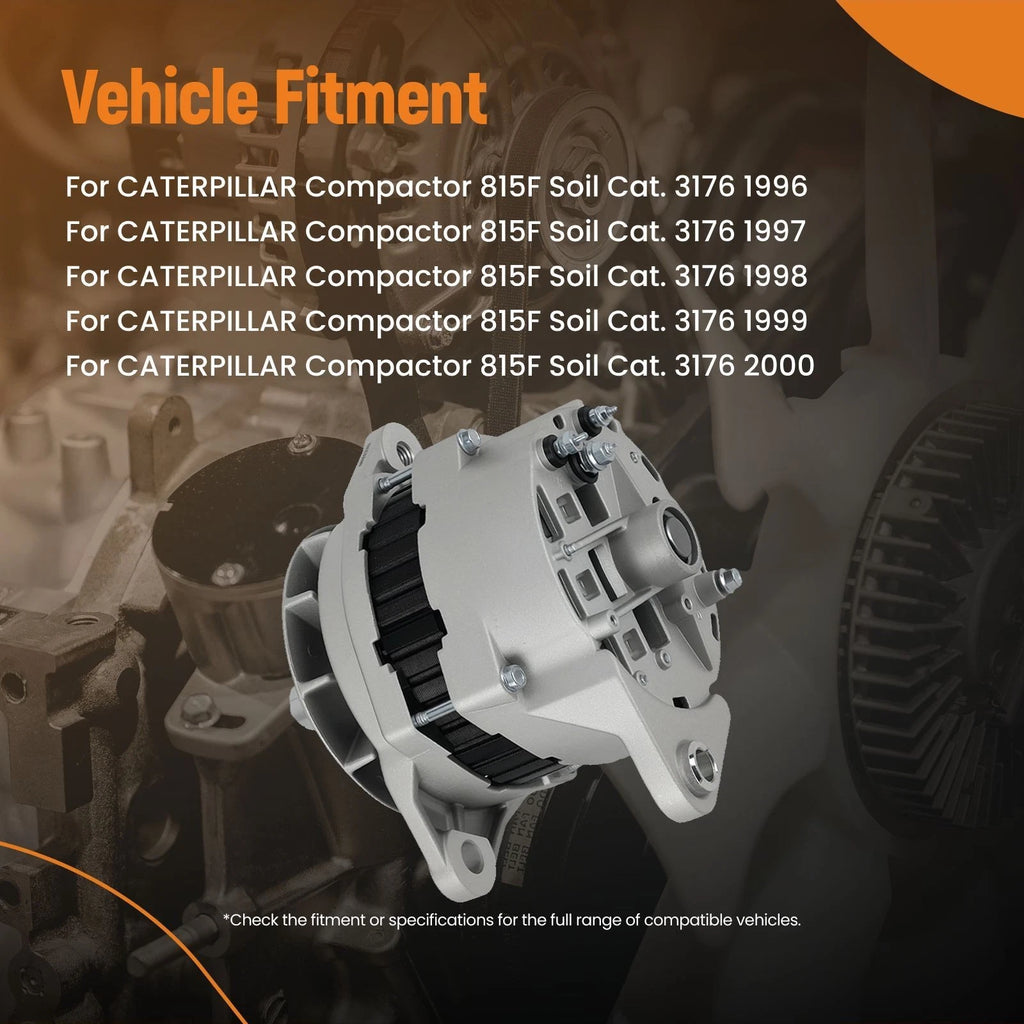 Alternator for Caterpillar Compactor 815F, 816F, 825G (10461235)
