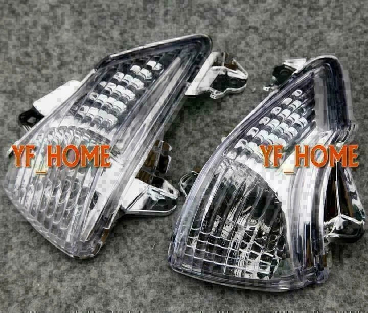 Front Turn Signal Clear Lens Cover for Kawasaki EX650 Ninja 650R (2006–2011)