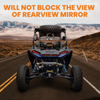 Rear Spare Tire Carrier Mount Rack for Polaris RZR XP 1000 XP Turbo (2016)