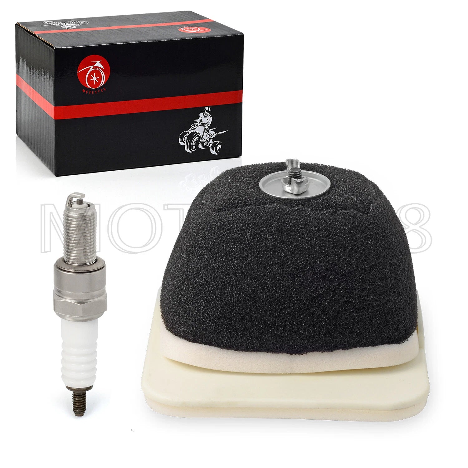 Air Filter Element and Spark Plug for Yamaha TTR125 (2000-2024)