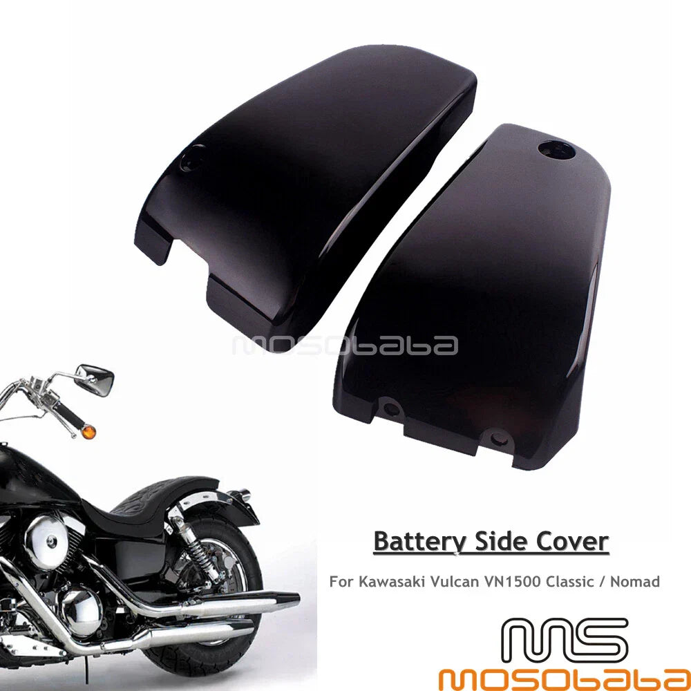 Left & Right Side Covers for Kawasaki Vulcan VN1500 Classic (1996-2008)