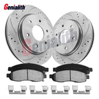 320mm Front Disc Brake Rotors & Pads for Nissan Titan Armada Infiniti QX56 (2004–2015)