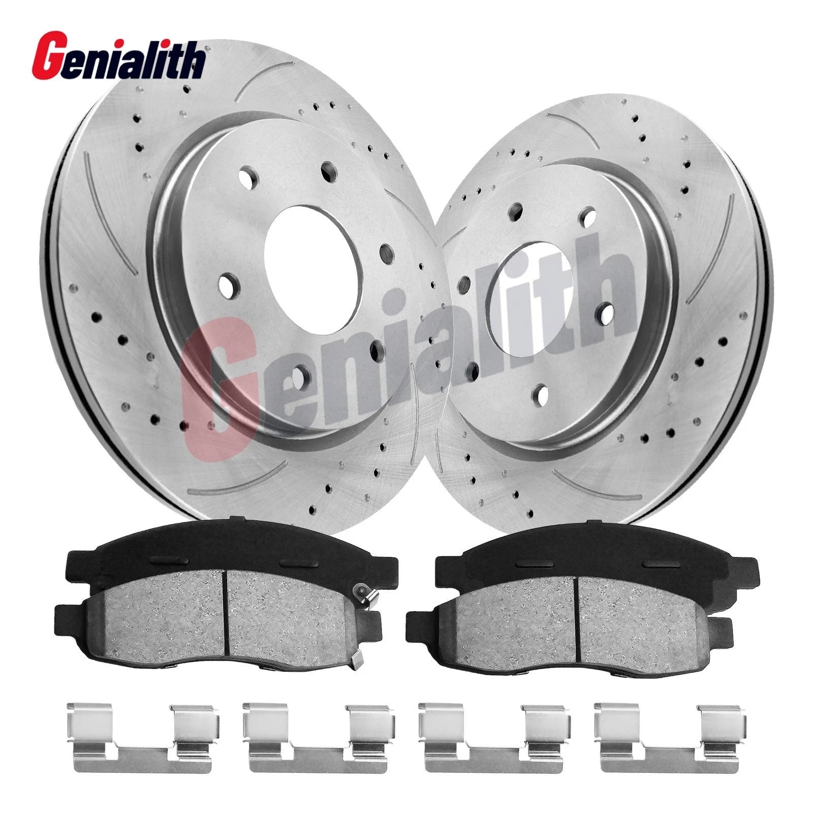 320mm Front Disc Brake Rotors & Pads for Nissan Titan Armada Infiniti QX56 (2004–2015)