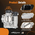Throttle Body for Pontiac Wave L4 1.6L (2006–2008) 25181982