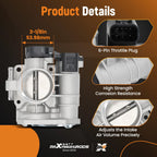 Throttle Body for Pontiac Wave L4 1.6L (2006–2008) 25181982