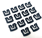 Windshield Molding Trim Clips Replacement Set for 1966-1968 Ford Mustang