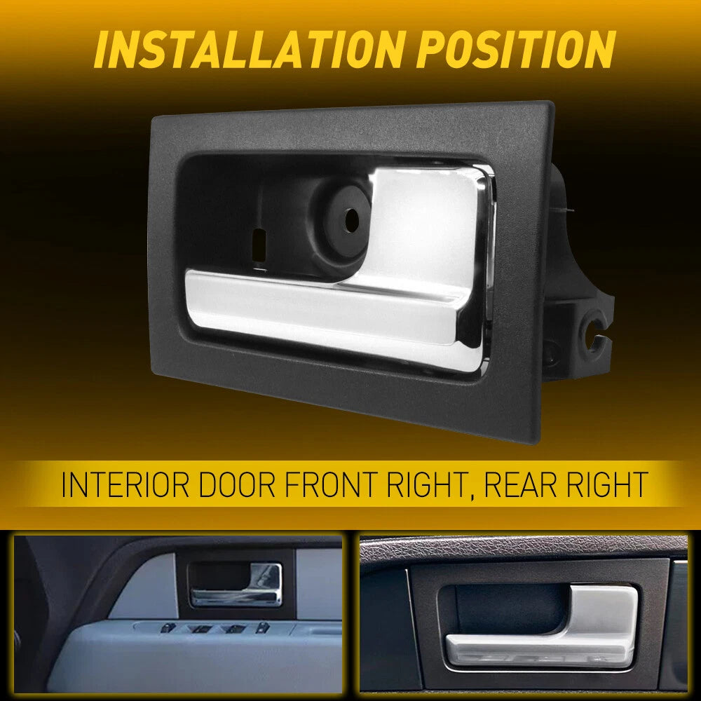 Interior Door Handle for Ford F-150 (2009–2014) Right Side Power Lock