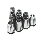 10PC Spring Collet Set for CNC Workholding (Engraving, Milling, Lathe)