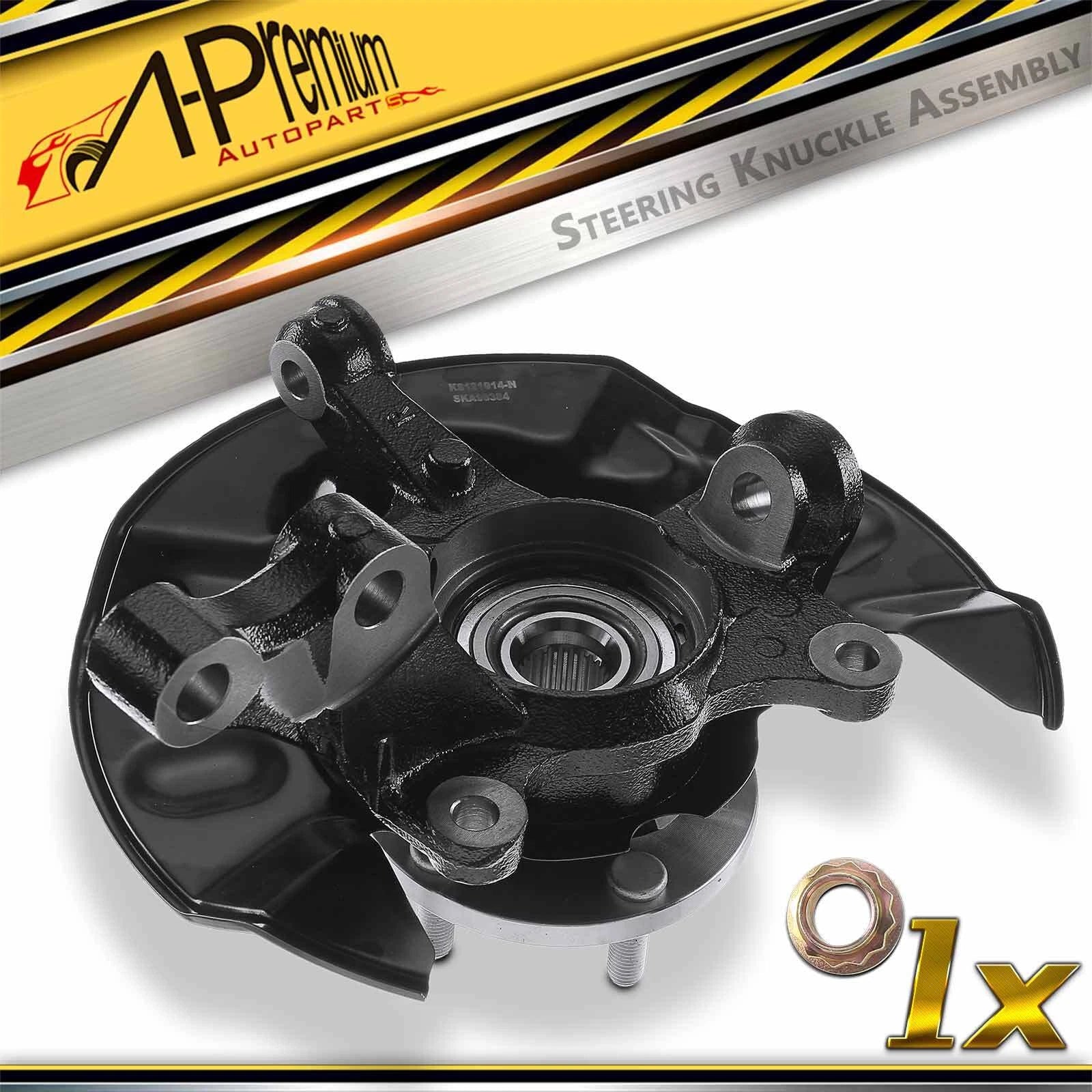 Front Right Steering Knuckle & Hub Bearing for Toyota Matrix (2003-2008)
