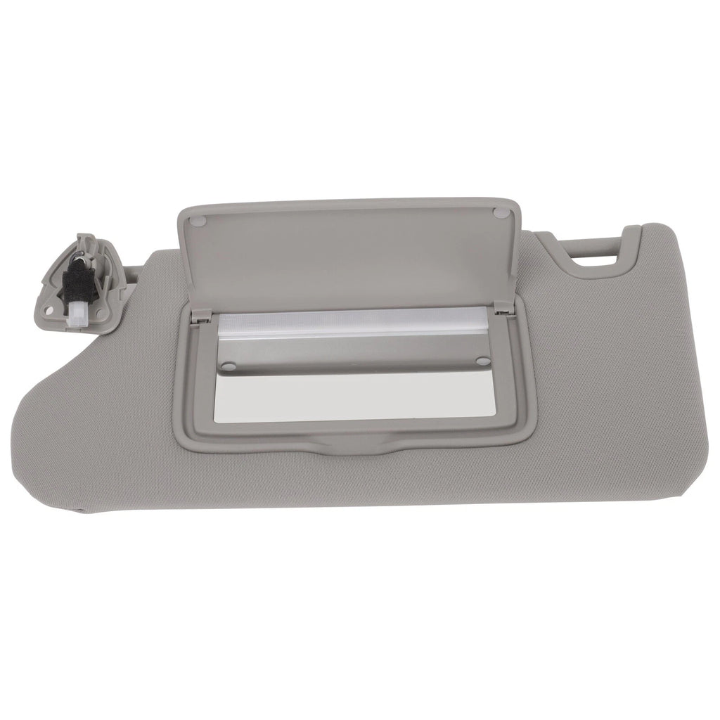 Set of 2 Lighted Sun Visors for Nissan Altima (2013–2018) Gray RH & LH