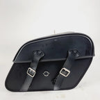 Extra Large Leather Right Side Saddlebag for Harley Davidson Street (2014–2023)