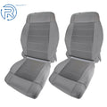 Set of 2 Gray Seat Covers for Jeep Wrangler (2007–2012)