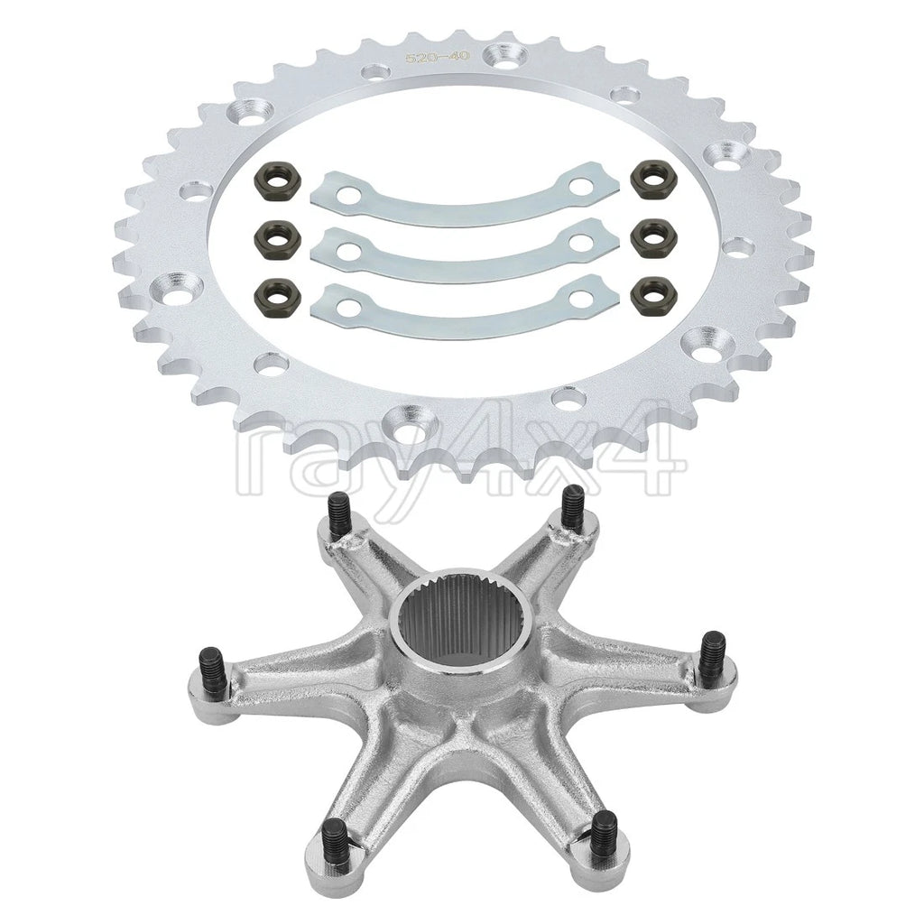 Sprocket & Hub for Yamaha Warrior 350 (1989–2004) 3GD-25386-00-00 2XJ-25412-00-00