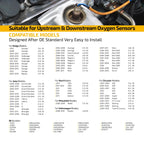 Upstream & Downstream Oxygen Sensors for Dodge Charger 5.7L (2006–2012, 2017–2018)