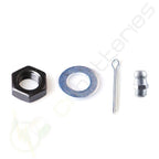 2 Front Wheel Hub Bearing Assembly w/ ABS + 2 Outer Tie Rod Kit for Pontiac