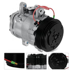 AC Compressor with 6-Groove Pulley for Sanden SD7 (HC5005BK)