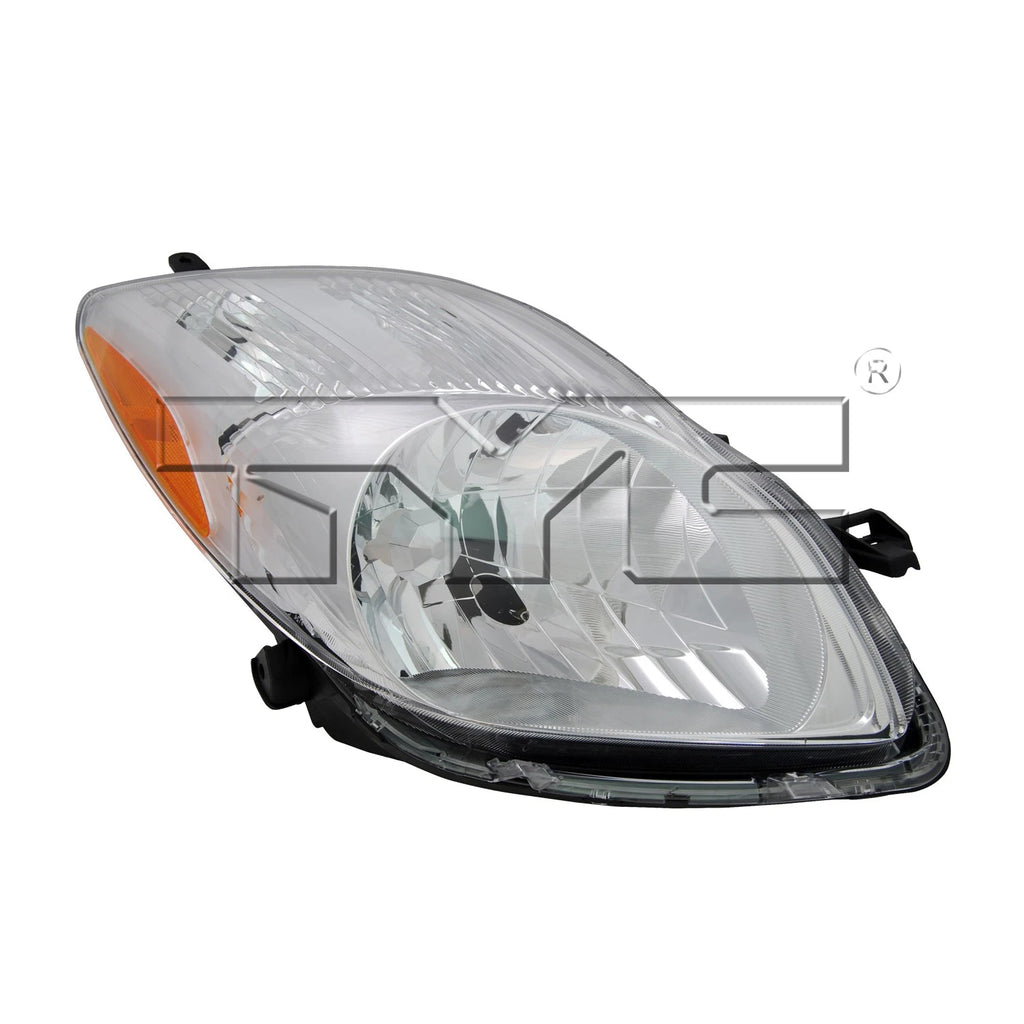 Replacement Passenger Side Headlight Lens/Housing for 2009-2011 Toyota Yaris