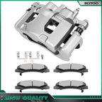 Front Left Brake Caliper & Ceramic Pads for Chevrolet Impala (2006–2013)