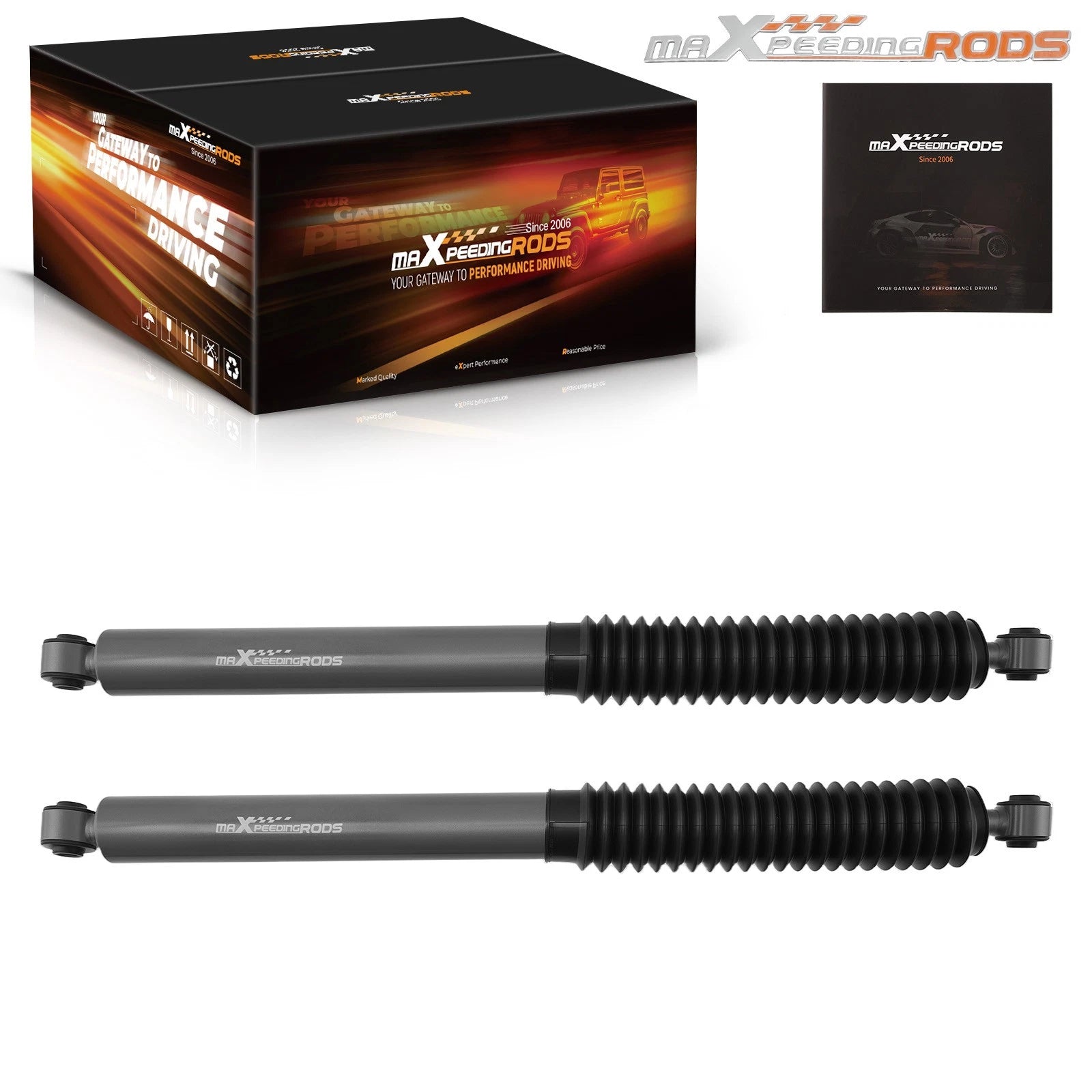 Heavy Duty Lift Shock for Ram 2500 (2010–2013) Rear 3.5-6" 4WD