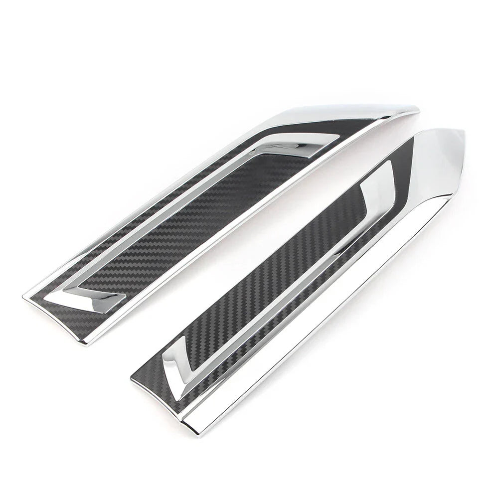 Front Center Mesh Grille Covers for Toyota RAV4 (2019-2020)