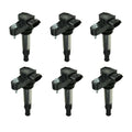 Set of 6 NGK Ignition Coils for Buick Cadillac GMC Chevy Saab Saturn V6
