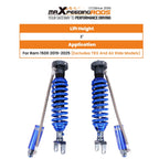 10 Step Damper Reservoir Front Shocks for Ram 1500 (2019–2024)