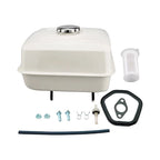 White Metal Gas Tank for Honda GX270 GX340 GX390 GX420