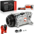 A/C Compressor with Clutch for Chevrolet Silverado 2500 HD (2001–2007)
