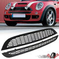 2X Honeycomb Mesh Front Bumper Grill for Mini Cooper (2002–2006)