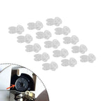 Set of 4 Plastic Bobbins for Brother, Viking, Singer (#2518P, SA156, X52800150)