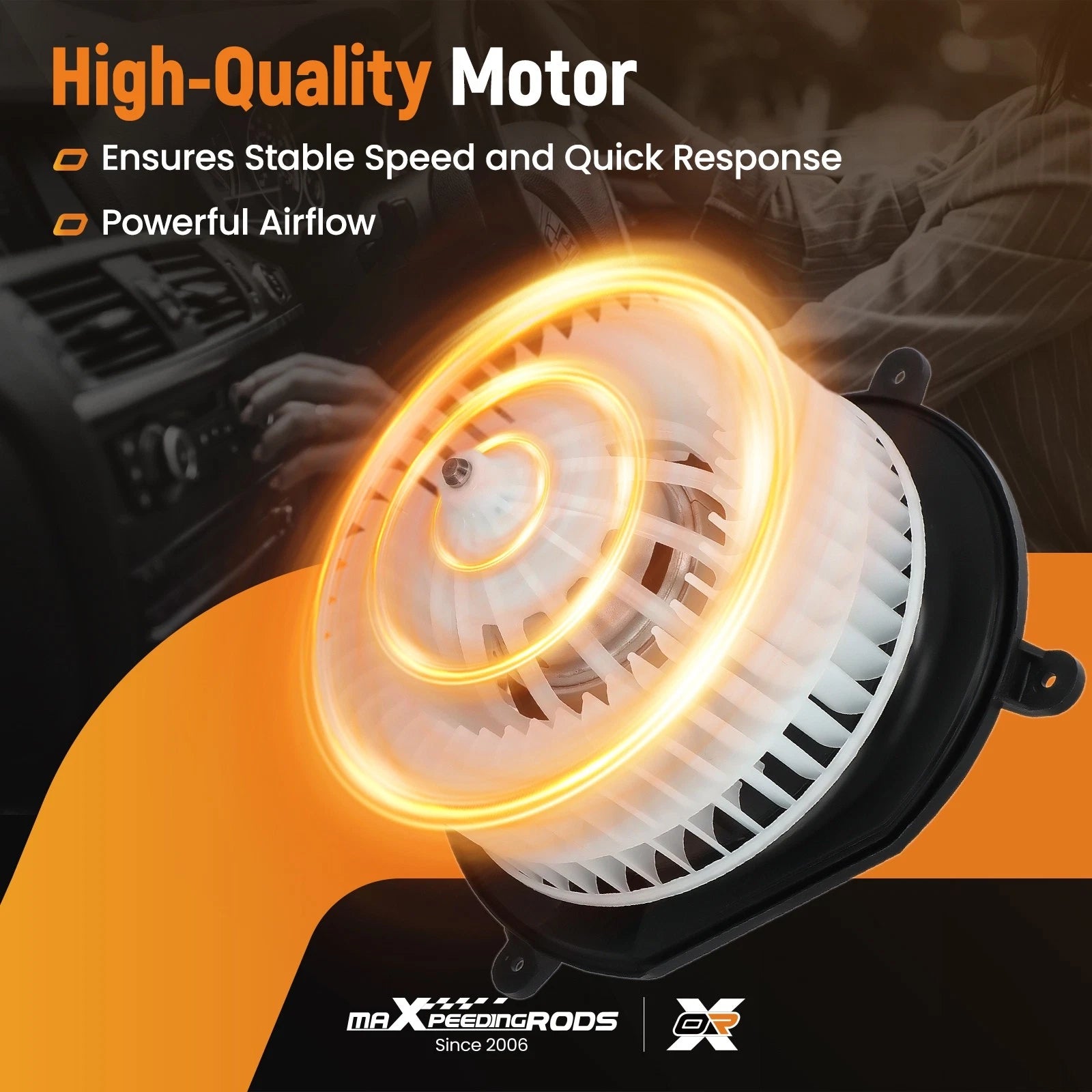 A/C Heater Blower Motor for Mercedes-Benz E320 E350 E500 E55 AMG E550 (1996-2009)