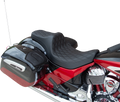 Predator III Seat for Harley Davidson (2000–2023) - Double Diamond, Black Stitching