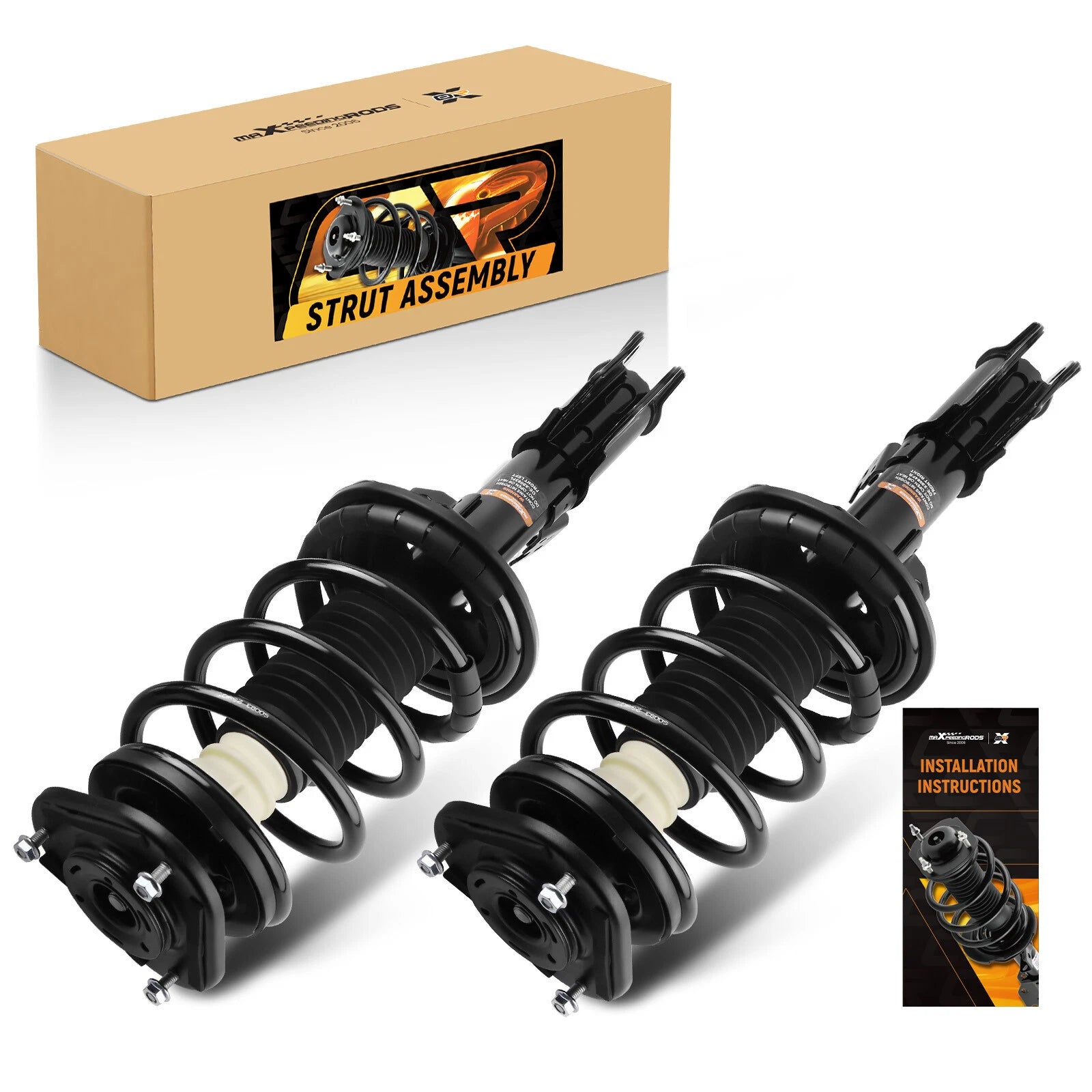 Front Struts with Spring Assembly for Pontiac Vibe Toyota Matrix (2003–2008)