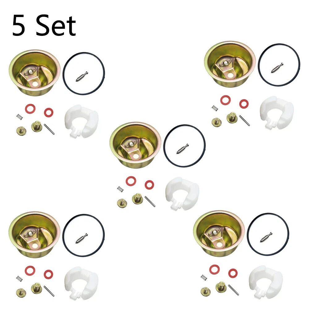 Set of 5 Carburetor Repair Kits for Honda GX120 GX160 GX200