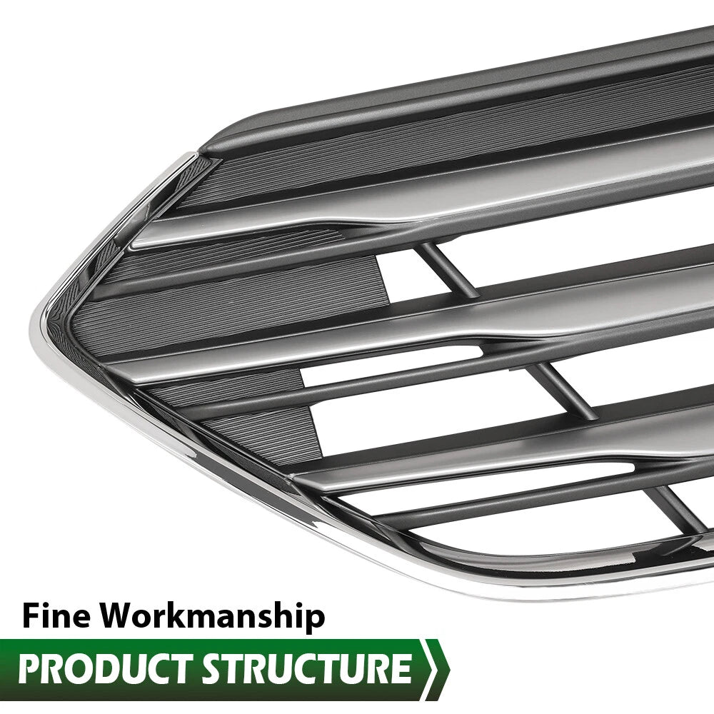 Front Bumper Upper Grille Assembly for Hyundai Santa Fe Sport (2017–2018)