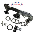 Right Exhaust Manifold with Heat Shield for Chevrolet GMC Pickup 