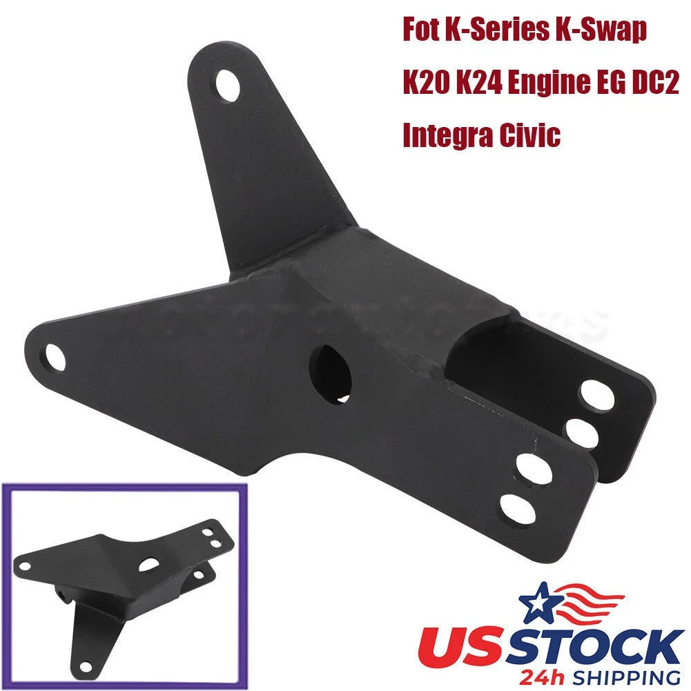 K-Series K20 K24 K Swap AWD Rear Engine Mount Bracket for EG Civic DC2 Integra (1992–2001)