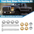 Set of 2 Door Hinge Pin and Bushing Repair Kits for Ford Lincoln Mercury