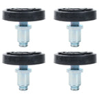 4X Rubber Lift Tray Heightening Feet for Car (Shaft Diameter 35mm)