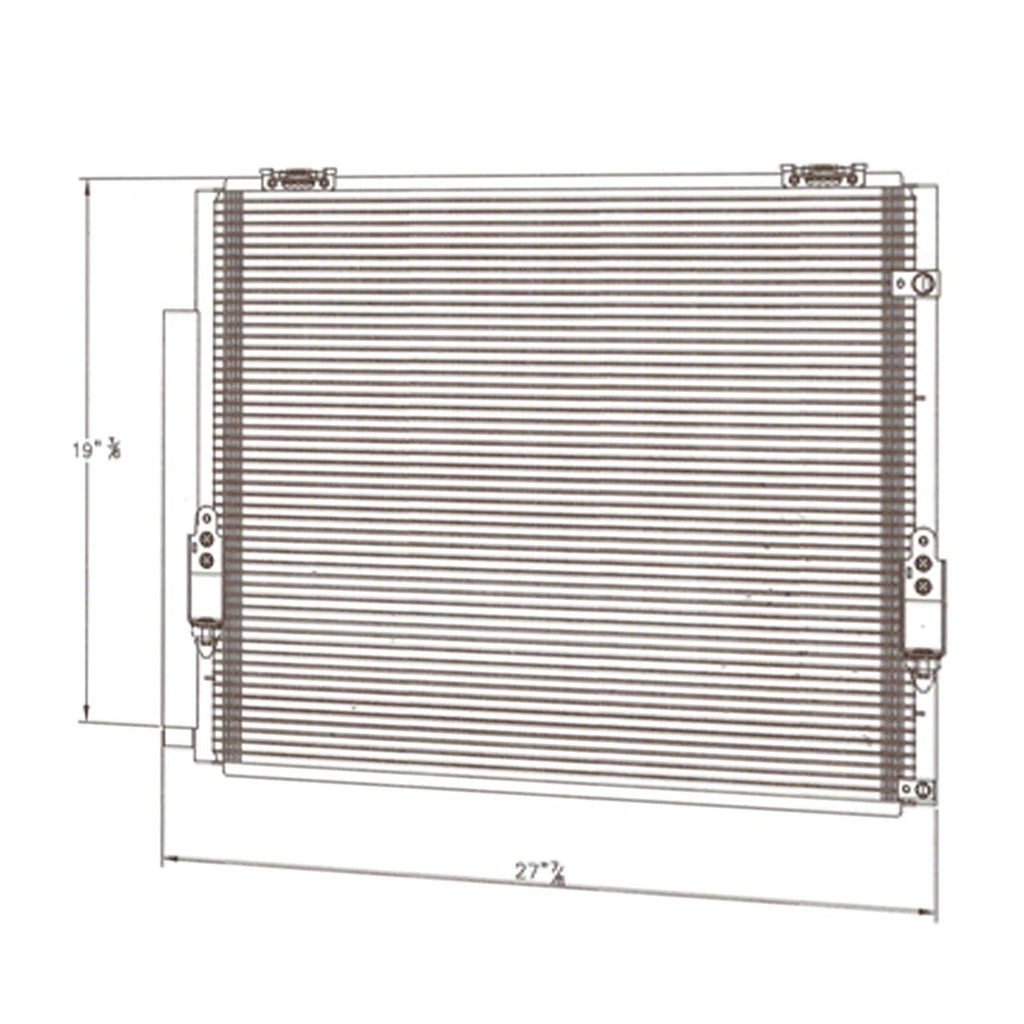 Replacement A C Condenser Repair Part for Toyota Sequoia (2008–2020)