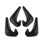Set of 4 Mud Flaps for Car Front & Rear Fender