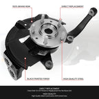 Front Passenger Right Loaded Wheel Bearing Knuckle for Fusion MKZ Milan (2003–2012)