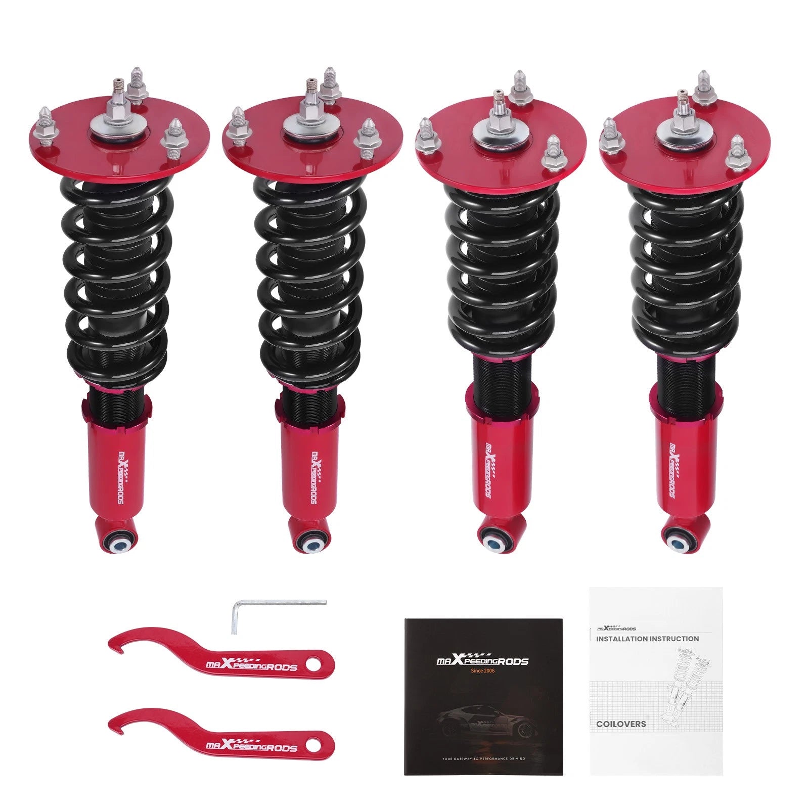 Coilovers 24-Step Damper Suspension Lowering Kit for Lexus LS400 (1990–1994)