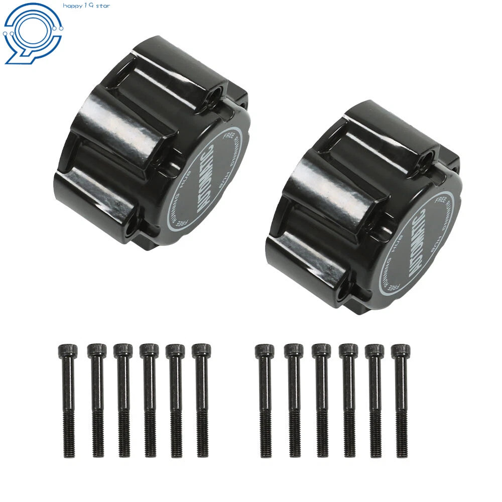 2 Free Running Wheel Hub Locks for Nissan Frontier X-Terra Navara (D22)