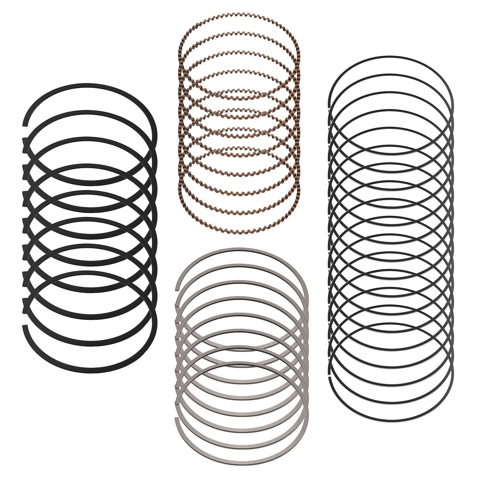Piston Ring Kit for Chevrolet GMC 4.8L 5.3L LS (1999-2016)