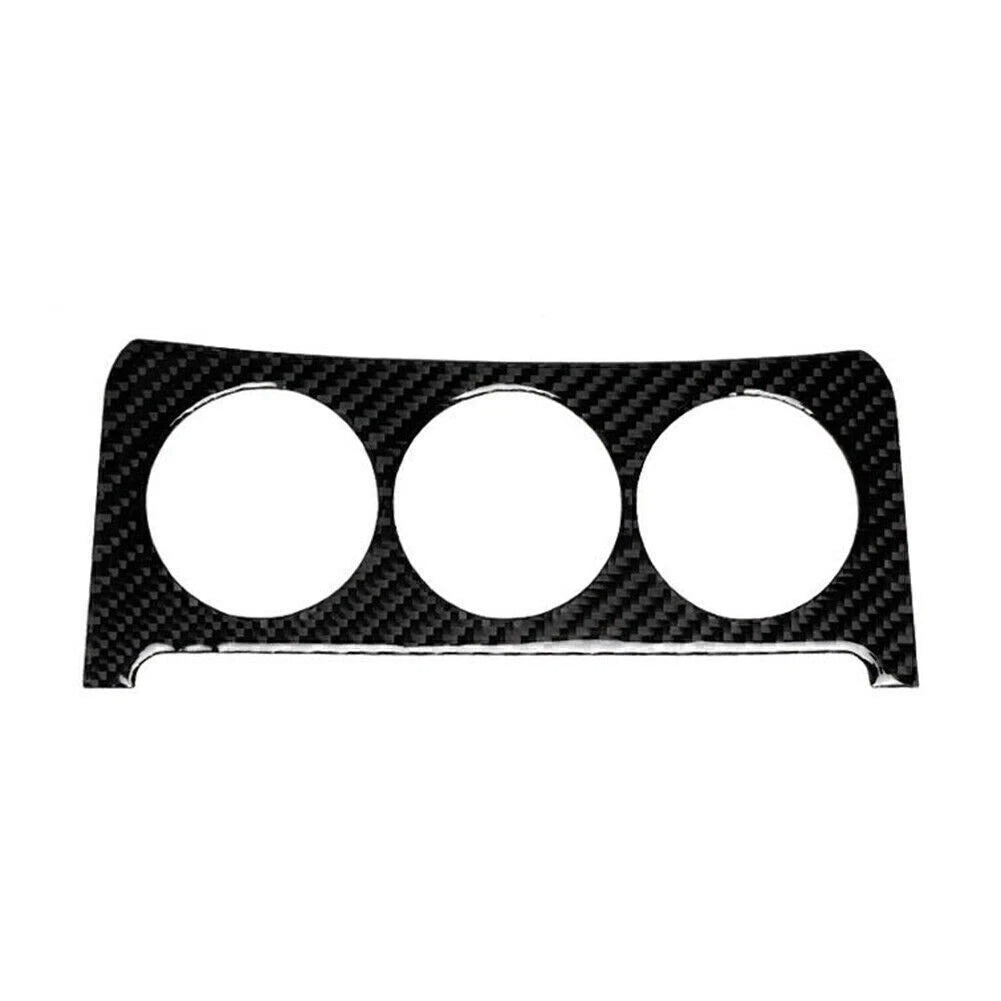 Carbon Fiber Interior Console Switch Trim Sticker Cover for Nissan 350Z (2006–2009)