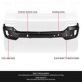 Front Bumper Face Bar for Chevrolet Silverado 1500 LD (2016–2019)